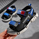 Xuan Tu Shi children's shoes boys sandals summer new children's shoes medium and large children soft bottom breathable children's sandals beach shoes boys 2309 green 30 size