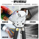 Chiyo ratchet-type cable scissors, wire-breaking scissors, gear-type cable scissors, copper-aluminum armored steel strand scissors, manual scissors, J95 special white knife model (multi-core 240 square meters)