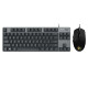 Logitech K835 + G102 Wired E-Sports Wired E-Sports Gaming Keyboard и мыши с 84-ключом TTC Оси механической клавиатуры макропрограммирование набор мышей K835 Black Blue Axis + G102 Black Black
