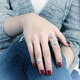 APM MONACO Ring 925 Silver Ring Brand new original imported Send your girlfriend to your wife A17080OX 54mm