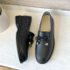 Zapatillas de lluvia de la boca de moda Xili Trabajo de cocina para mujeres Zapatos impermeables antideslizantes zapatos bajos zapatos de lavado de autos zapatos de pegamento botas de lluvia negras 37