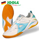 Joola Professional Table Tennis Chaussures pour hommes et femmes Chaussures sportives Chaussures usagés Tendon de boeuf complet résistant à l'usure confortable et respirant tendance nationale cassure blanche / bleu 40