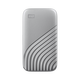 西部数据（WD） NVMe 移动固态硬盘（PSSD）My Passport随行SSD type-c接口 1050MB/s 星河银-(传输速度1050MB/s） 2TB( 官方标配)