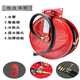 Hose reel water pipe equipment self-rescue hose turntable reel box 20 meters 25 meters 30 meters pipe reel black pipe 20 meters weighs 7 kg