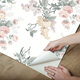 Mitbewohner Waverly RMK12593PL Emma Garten Pastellstreifen Tapete