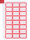 Étiquette auto-adhésive Étiquette Étiquette Autocollant Blue Boucle petite taille Xingli Papier auto-adhésif pas pièce manuscrite étiquette autocollant Nom 58 pièces [3,8 * 2,5 cm] 1392 Autocollants (201 modèles)