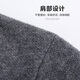 Hengyuanxiang wool sweater men's autumn and winter 100% pure wool sweater warm thickened casual top middle-aged men's sweater cardigan