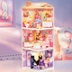 Ruole Super World Bedroom Sanrio Jointly Assembled Toys Adult Building Blocks Children's Birthday Gift Girl
