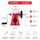 Zuoyou sausage enema machine household hand-operated sausage filling machine sausage filling machine kitchen mixing minced vegetable meat machine enema tool meat grinding machine (three enema tubes)