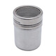 LH304 stainless steel powder sprinkler jar matcha cocoa powder sieve coffee sieve barrel baking flour bottle sugar powder sieve home stainless steel sprinkler barrel