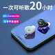Momosun Wireless Bluetooth 5.0 Mini Ultra-Small Invisible Ear Buckets In-Ear Running Sports Applicable to Apple iPhone Huawei Oppo Xiaomi Vivo General I8 Rose Gold Normal Edition Listen to songs for 3-4 hours