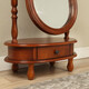 GrowDear (GrowDear) Mirador de aderezo espejo espejo de piso a techo Espejo de cuerpo completo Mirror americano Mirador de madera sólida Mezcla espejo espejo espejo tridimensional Mirador de cereza Mirror de aderezo