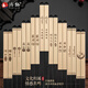 Hongtuo Family Banquet 24K Gold Chopsticks Ebony Ebony Chopstick Holder Wooden Box Housewarming Gift Box Set Customized Family Banquet 5 Pairs Set-Aviation Nickel Chrome Steel Ebony