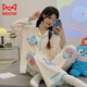 Cat Man (MiiOW) pure cotton pajamas for women in spring and autumn new long-sleeved trousers loose cardigan sweet cartoon cute home clothing set 9214 L [recommended 100-120Jin [Jin equals 0.5 kg]]