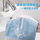 Amberson Glass Cleaning Artifact Mirror Traceless Polishing Rag Strongly Absorbs Water and Does Not Shed Hair Bathroom Wine Glass Cleaning Towel Cleaning Cloth Sky Blue Mirror Cloth 7 (40*40cm)