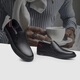 Zapatos de cuero casuales de cuero de cuero de cuero de cuero de cuero de moda [talla de ruptura]