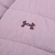 安德玛（Under Armour）官方运动羽绒服女子春秋新款舒适保暖户外休闲跑步训练女装上衣 轻薄粉色1355833-698 灰鸭绒85% S 160
