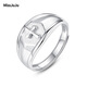 Miss JuJu pt950 platinum ring men's platinum cross ring personalized live ring adjustable weight 7.10g + certificate included