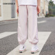 Converse Converse Children's Sports Pantalones de verano Pantalones repelentes de mosquito de verano Pantalones delgados CNVG-WP-F695 Lavender 130/56 [Altura sugerida 116-122cm]