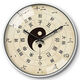 Ziwu Liuzhu Bagua Kreative Wanduhr Traditionelle chinesische Medizin Gesundheit Home Uhr Schönheit Salon Spa Club Stille Wanduhr LQXBK677 Schwarzer Nadel Schwarzer Rahmen 12 Zoll (Durchmesser 30cm)