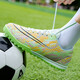 
ZEZUU low-top football shoes for men and women TF broken nails children AG long nails adult boy artificial grass training shoes 761D green broken nails 40