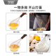 Erlernen Sie das Kochen des manuellen Ei -Whisk Creme -Mixers Silikon Edelstahl Ei Whisk Backwerkzeuge Küche Lieferungen Edelstahl Ei Whisk WK9214