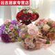 手捧花新娘结婚韩式婚礼花球婚纱照捧花假花伴娘拍照道具花束仿真 主图款