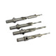Woodworking drill bit high speed steel HSS salad drill step drill bit countersunk drill bit secondary drill step sub-matrix double layer extension 6*11*100MM