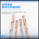 Jilitian tungsten steel coated drill bit stainless steel integrated carbide lengthened 120mm55-degree straight handle twist punching tip 2040120mm