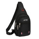 Kangaroo (KANGAROO) new chest bag men's bag one-shoulder crossbody bag casual crossbody bag Oxford cloth chest cross bag trendy men's bag 9905 small board blue