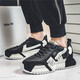 MVPBOY running shoes men's new spring versatile casual sports shoes men's bottom bag dad's shoes breathable mesh shoes men's shoes Sunshine C681 black 42