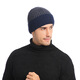Yufan Winter Ship Hat Шляпа мужская двойная утолщенная шерстяная шерстяная шапка Универсальная вязаная шляпа Мужчины и женщины универсальная модная зимняя шляпа Взрослый плюс бархатный утолщенный теплый уш