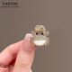 LEMIAO 2023 Nouveau crabe mignon petit clip frappe Clip à cheveux petit clip Top Clip exquis Hairpin Headress Feme Small Crab Clip A26-208