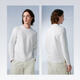 Thumb white small T, off-size clearance, autumn and winter round neck long-sleeved T-shirt, men's skin-friendly top, bottoming shirt, Yunrou brushed-men's Haobai XL
