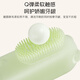 Dr. Ma finger cot toothbrush baby silicone finger cot toothbrush baby deciduous toothbrush teeth and tongue cleaner 2 pack