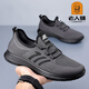 
Old man's head mesh shoes men's breathable flying mesh shoes 2025 spring and summer new outdoor travel shoes soft thick sole dad's shoes non-slip 15619 gray 40