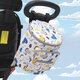 Jia Nier Baby Stroller Bag Baby Baby Walking Artifact Bag Mommy Mommy Bag Universal Gran capacidad Bolsa de almacenamiento Ligero y bolsa de bebé Dinosaurio blanco