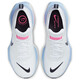 Nike Nike Herren-Laufschuhe Schaum Zoomx Invincible Sneakers DR2615-100 Weiß und Blau 42