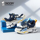 Snoopy Snoopy Children's Shoes Sports Sports Shoes Boys Boys Girls Wear Rese Running Shops 6030 Dark Blue Rice 32