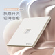 公牛（BULL）开关插座五孔大面板插座网线网络86型墙面暗装G57肤感米绒白 一位电脑插座(六类）
