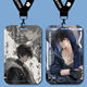 Mengqi Castle (MENGQIBAO) Mengqi Castle Zhang Qiling Card Case Surrounding Tomb Raiders Notes Wu Xie Hei Xiaozi Jie Yuchen Sliding Cover Hard Card Case Male b15886 Long Lanyard Campus Card Case