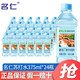 Mingren soda water drink 375ml*24 bottles of sugar-free weakly alkaline water original soda water drink full box original flavor 375ml*24 bottles/box