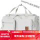 Nike Air Cushion Shoulder Bag Sports Fitness Leisure Travel Bucket Bag Portable Crossbody Bag FJ4817-034 New Year Gift FJ4817-034 Light Silver Air Cushion Shoulder Pad Main Image