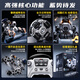 Kakaman robot dog remote control car tank children's toys boy bionic robot eight-wheel mechanical dog birthday gift watch dual control - can fire water bullets - dual batteries 6-10-12 years old stunt car June 1 Children's Day gift