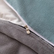 Nanjiren quilt (NanJiren) quilt with thickened quilt in winter quilt with quilt cover removable and washable winter quilt double cover student dormitory Bentley blue + light gray (detachable and washable + quilt cover 1.5*2.0cm (quilt cover + quilt core) about 10 Jin [Jin equals 0.5 kg]