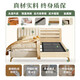 Fermax (Freemax) Minimalistische Lederkunstbett Festholzbett 1,5 Meter Hauptschlafzimmer Großes Bett Doppelbett Italienisches Lederbett Weichpack Bett-A826 [Top-Layer-Kalbskin + 9d Vollgeschwindige Ribs-Rahmen mit 1500 mm*2000-mm-Rahmenkonstruktion