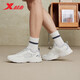 
Xtep men's shoes sports casual shoes spring and summer mesh breathable soft elastic lightweight heighten dad casual shoes men