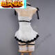 Bakusen's best-selling Genshin Impact Keqing private room restrained underwear cosplay costume lesbian succubus, subject to details, Keqing succubus restraints are all in stock (shipped within 72 hours) xS
