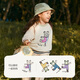 Balabala children's clothing boys' sweatshirts girls spring and autumn clothing 2024 baby round neck tops comfortable casual trendy 208324121209
