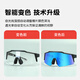 乐凯奇（LECAGE）儿童偏光太阳镜男女孩运动骑行眼镜户外轮滑跑步防紫外线风镜 LQ1105-C02（高清偏光）